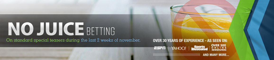 No Juice Betting Header