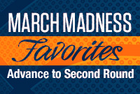 Favorites Advance to Second Round