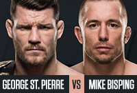 George St. Pierre vs. Mike Bisping