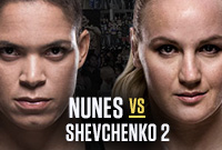 Nunes vs Shevchenko2 UFC betting