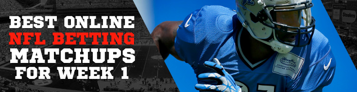 2017 NFL Week 1 Best Betting Games - including odds