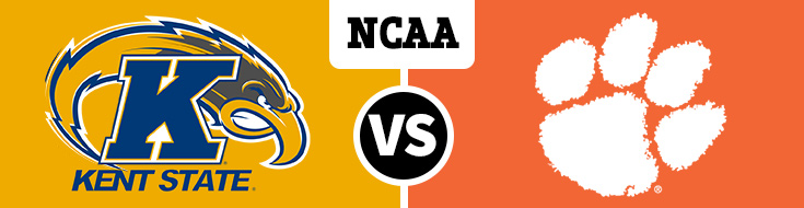 Clemson Tigers vs. Kent State Golden Flashes Odds 2017 Season - Saturday, 2nd September