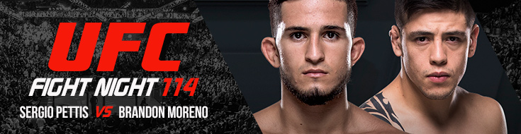 UFC Fight Night 114 Preliminary Card & Sportsbook Lines