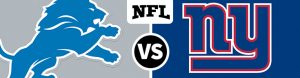Detroit Lions vs. New York Giants NFL Week 2 betting