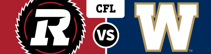 Canadian Football Betting - Ottawa Redblacks vs. Winnipeg Blue Bombers Odds