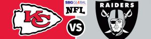 Oakland Raiders vs. Kansas City Chiefs Thursday Night Football Betting, 19th October.