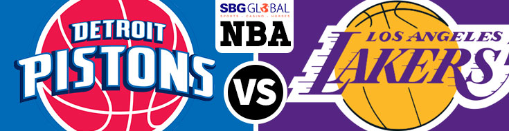 Detroit Pistons vs. LA Lakers NBA Betting Odds and Preview