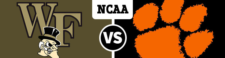 Wake Forest vs. Clemson Betting Odds