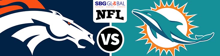Miami Dolphins against Denver Broncos Odds for NFL Week 13