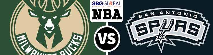 San Antonio Spurs vs. the Milwaukee Bucks Odds for Friday, November, 10th