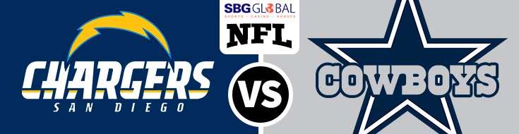 Los Angeles Chargers vs. Dallas Cowboys ThanksGiving betting Games