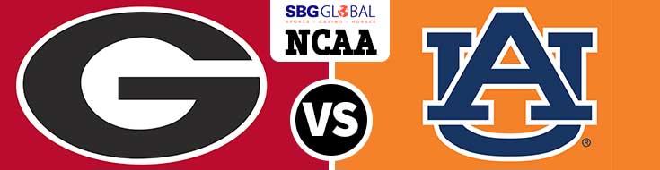 Georgia vs. Auburn NCAA Football Betting