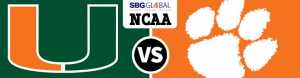 Clemson Clemson Tigers vs. Miami-FL Hurricanes