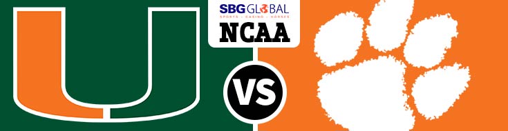 Clemson Clemson Tigers vs. Miami-FL Hurricanes