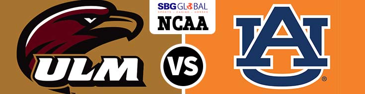 Auburn Tigers odds favorites against the Louisiana-Monroe