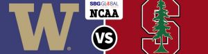 College Football Betting Washington Huskies vs. Stanford Cardinal