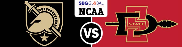 San Diego State Aztecs are NCAA football betting favorites against the Army Black Knights in the 2017 Armed Forces Bowl.