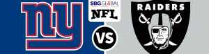 NFL Week 13 Odds - Giants are nine-point underdogs against the Raiders