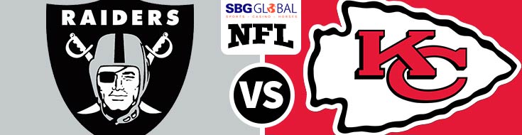 American Football betting Odds Kansas City Chiefs vs. Oakland Raiders