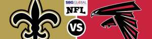 Atlanta Falcons are 2-point favorites against the New Orleans Saints on NFL Week 14 Betting