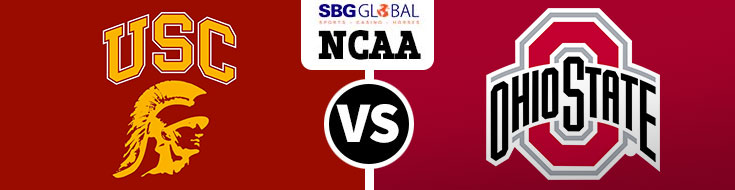 Ohio State Buckeyes are eight-point favorites to win the 2017 Cotton Bowl Classic versus the USC Trojans on Friday on December 29th at AT&T Stadium in Arlington, Texas.