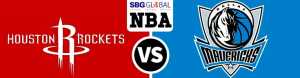 Houston Rockets vs Dallas Mavericks Odds NBA