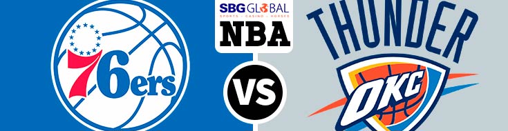 Philadelphia 76ers vs. Oklahoma City Thunder NBA Betting Online