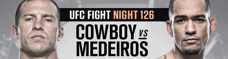Cerrone vs. Medeiros Odds - UFC Fight Night 126