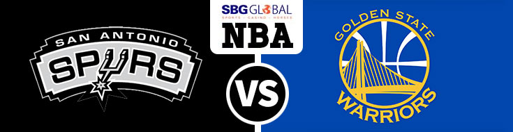 NBA Games Betting Odds San Antonio vs. Golden State