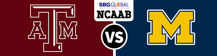 Texas A&M Aggies vs. Michigan Wolverines Latest odds and predictions on Sweet Sixteen 2018 Edition
