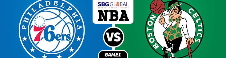 Philadelphia 76ers vs. Boston Celtics Betting lines Game 1 Playoffs NBA