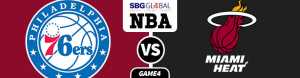 Philadelphia 76ers vs. Miami Heat Game 4 Betting lines and picks
