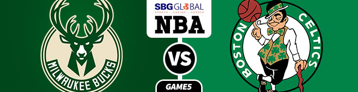 Milwaukee Bucks vs. Boston Celtics Game 5 Latest Odds and betting predictions