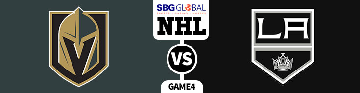 Latest Odds for the Golden Knights vs. Los Angeles Kings NHL Playoffs Game 4