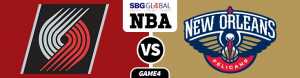 Portland Trailblazers vs. New Orleans Pelicans Game 4 latest Odds,