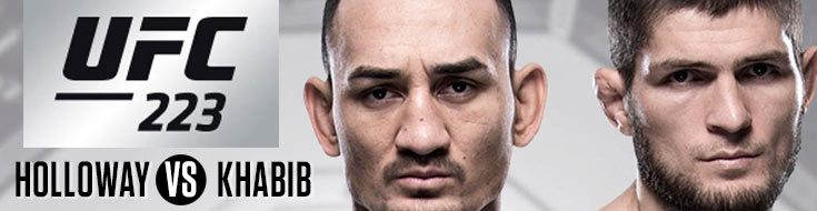 UFC 223 Khabib vs. Holloway betting ods, analysis and predictions