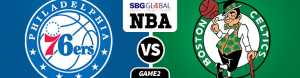 Philadelphia 76ers vs. Boston Celtics Game 2 NBA Playoffs Betting