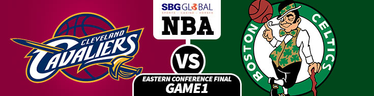 Cleveland Cavaliers vs. Boston Celtics Eastern Conference Final-Game 1 updated odds, trends and predictions
