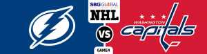 Tampa Bay Lightning vs. Washington Capitals Game 4 NHL Playoffs betting