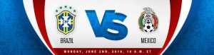 Brazil vs. Mexico World Cup betting tips and odds