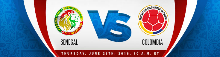 Senegal vs. Colombia World Cup Betting