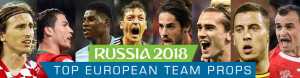 Top European Teams with World Cup Betting Odds