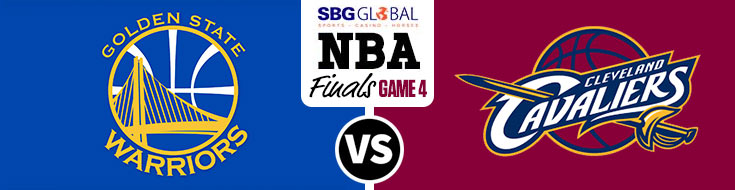 Golden State Warriors vs. Cleveland Cavaliers Game 4 Betting