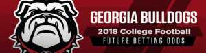 2018 Georgia Bulldogs Futures College Football Betting Odds