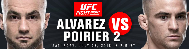 Alvarez vs. Poirier 2 Headline Saturday UFC Betting Odds