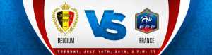 2018 FIFA World Cup Belgium vs. France  betting odds and preview