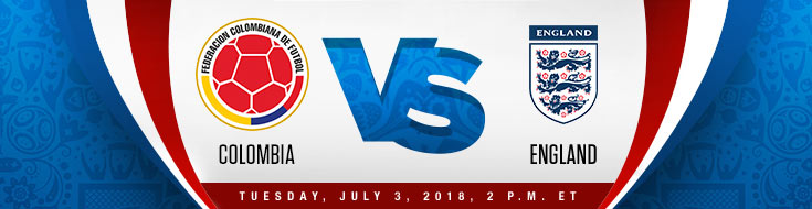 Colombia vs. England World Cup Betting Preview, odds and picks