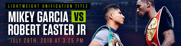 Mikey Garcia vs. Robert Easter Jr Bpxing betting odds and preview