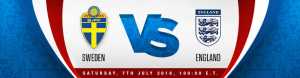 Sweden vs. England World Cup Quarter Finals Betting analysis and odds