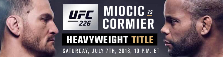UFC 226 Miocic vs. Cormier latest odds and sportsbook experts analysis